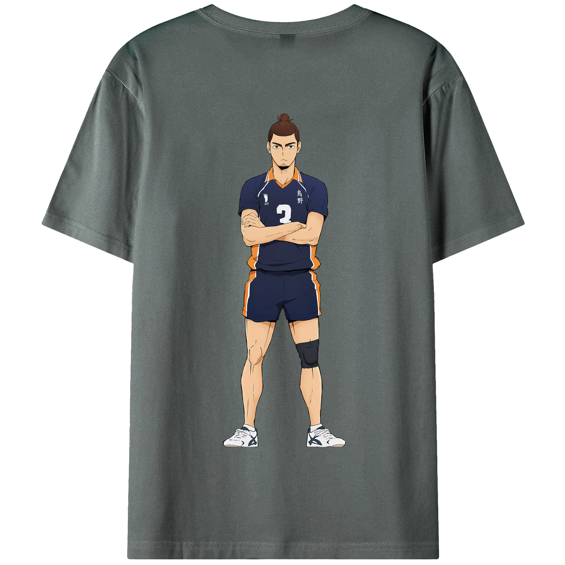 （画像用） ハイキュー!! Haikyu!! 綿100％半袖Tシャツ（背面プリント）